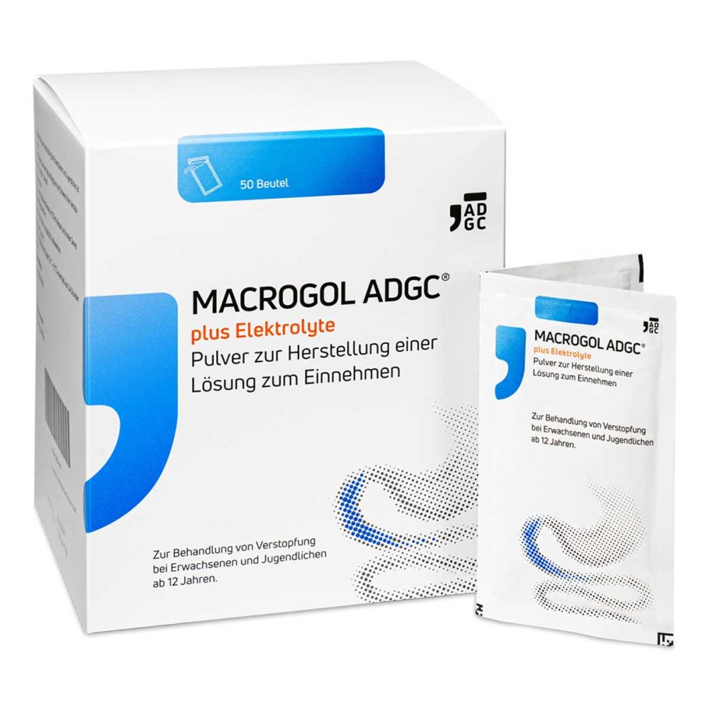 Zentiva Pharma GmbH Macrogol Adgc Plus Elektrolyte 18084440