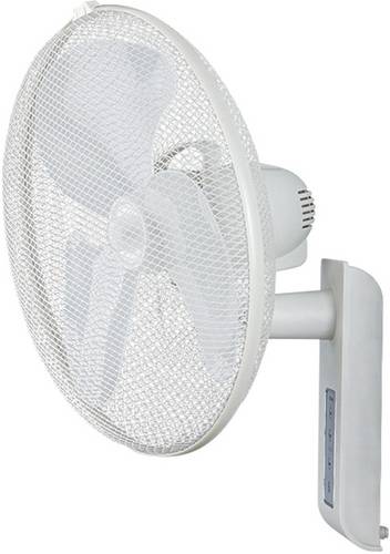 CasaFan Greyhound WV 45 FB LG Wandventilator 50W (Ø x H) 44.3cm x 280mm Lichtgrau Oszillierend, Schwenkbar, mit Fernbedienung