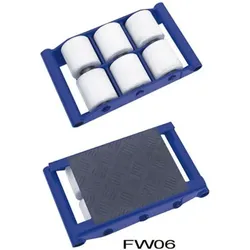 Magni, Transportwagen, Format 4332163820758 – Transportroller 6 t tragkfw06 mit 6 Rollen Nylon
