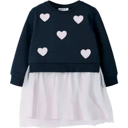 Tchibo - Name IT Kinder-Sweatkleid mit Tüllrock - Baby - Gr. 92 - dunkelblau