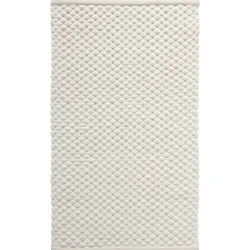 Maks Badezimmer-Teppich 60 x 100 cm Elfenbein