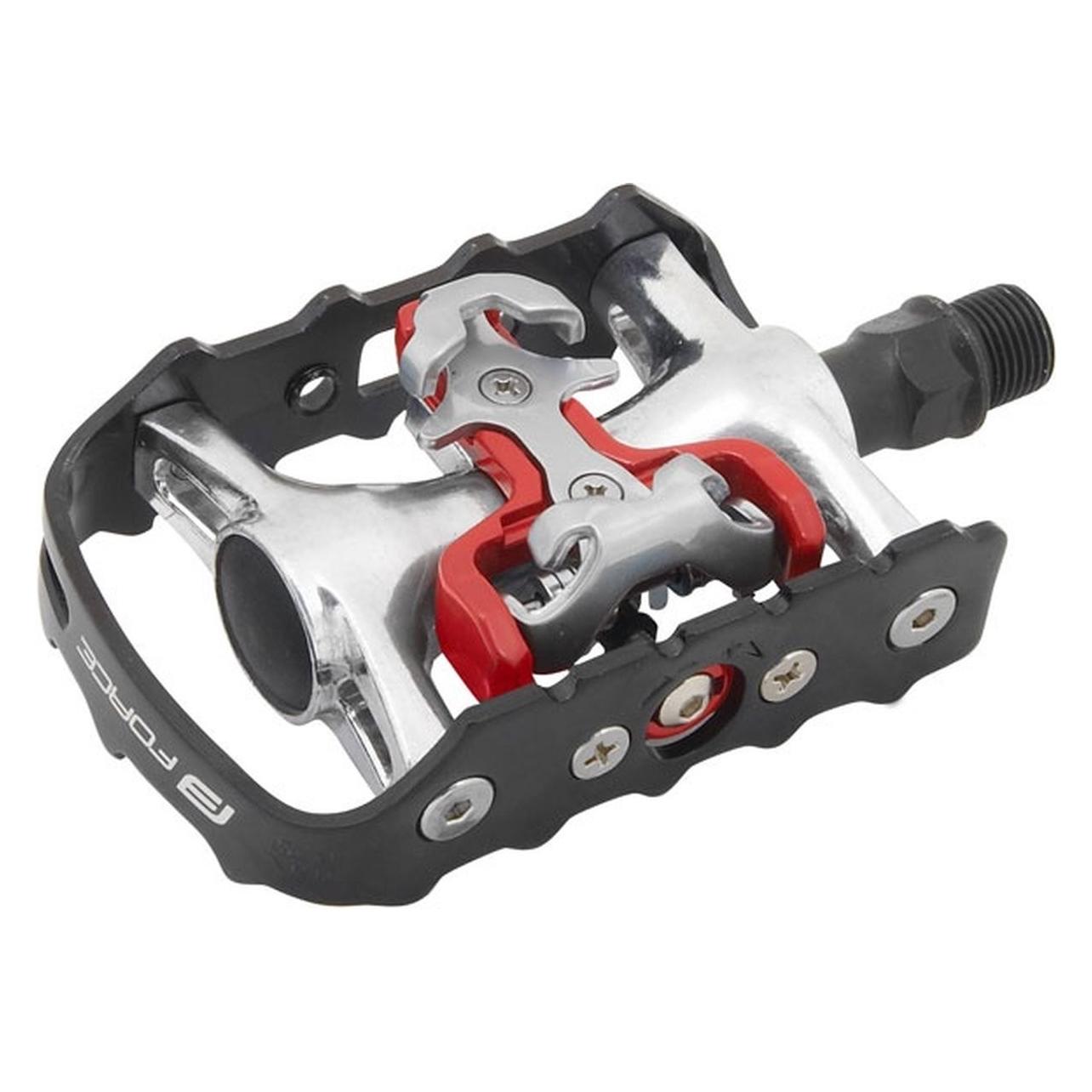 Tecora Combi pedaal set spd aluminium 9/16 draad (67050)