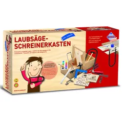 Pebaro Laubsäge-Schreinerkiste mit Arbeitstisch und Farbe