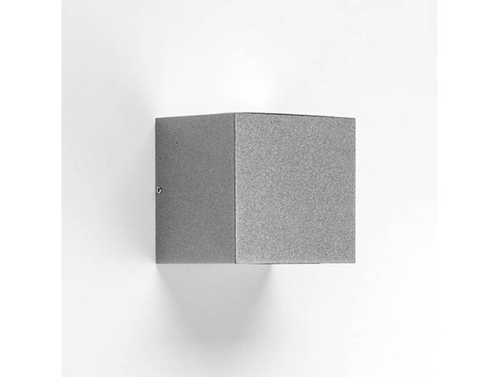 Performance in Lighting LED Außenwandleuchte, alu / grau / zink, für Flurbereich, Aluminium, Wandlampe