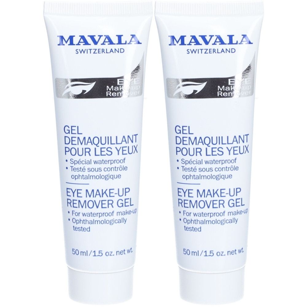 Mavala GEL Demaq Yeux 50Ml x2 2x50 ml Gel