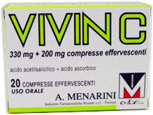 menarini VIVIN C*20CPR EFF 330MG+200MG