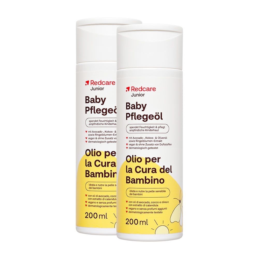 Redcare Junior Baby Pflegeöl x2 2x200 ml Öl