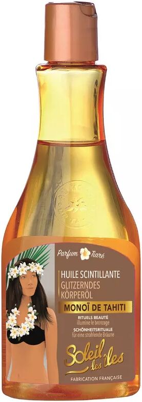 Soleil des iles - Trockenes Glitzerndes Körperöl, 150  ml