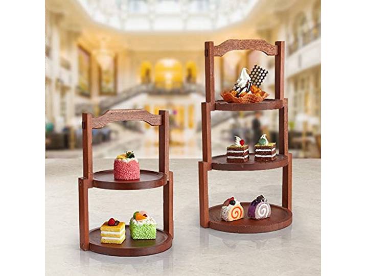 KFGISD, Mehrschichtiger CupCreative Gebäckservice-Ständer... ,Kuchenständer(24cmx32cm)