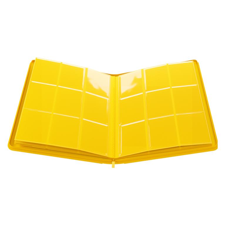 Gamegenic - Zip-Up Album 18-Pocket - Yellow (415347)