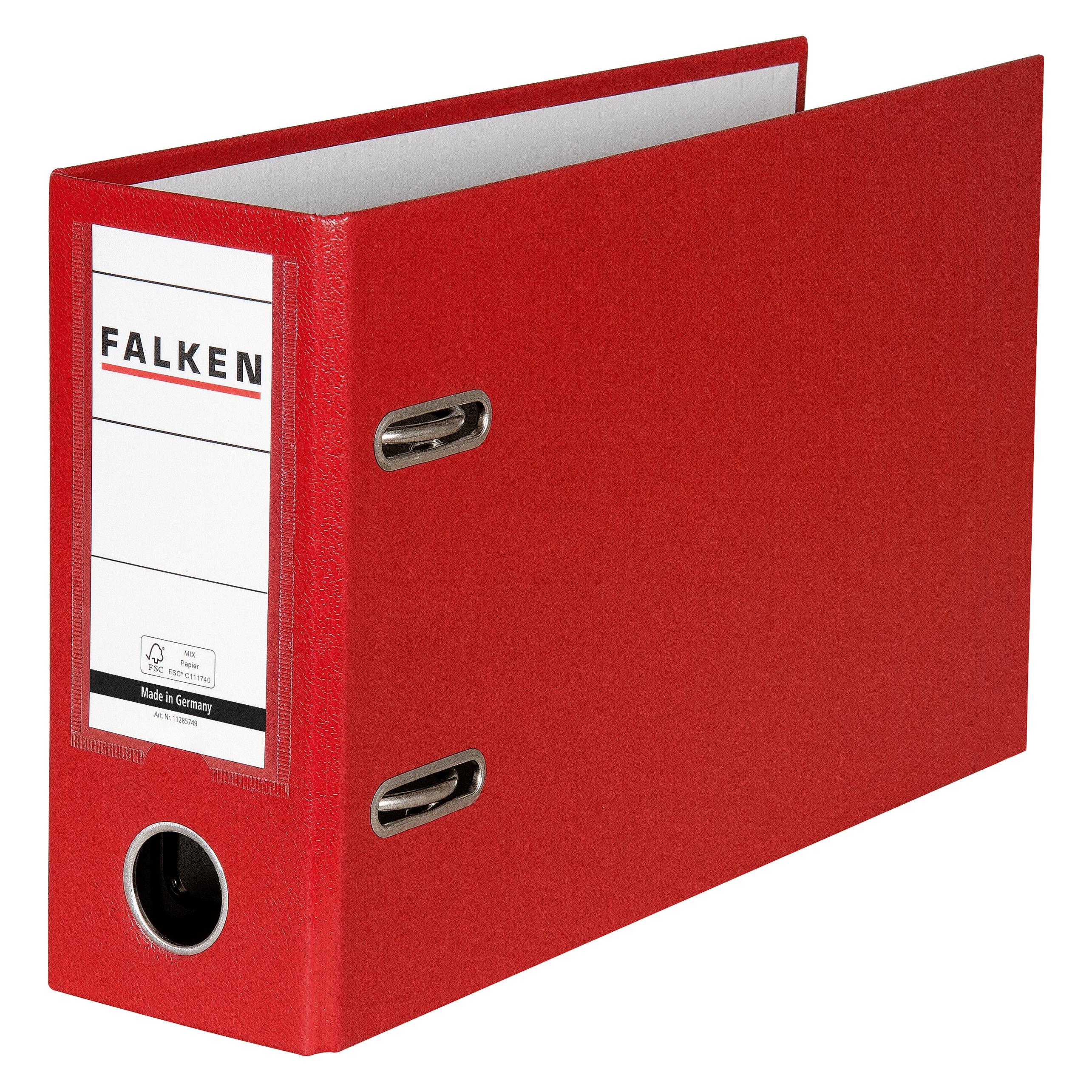 Falken Ordner PP A5 quer (A5, Quer, 80 mm, 1 Stk.) (11285749)