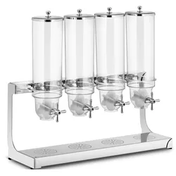 Royal Catering Müslispender - 4 x 3,5 l - 4 Behälter