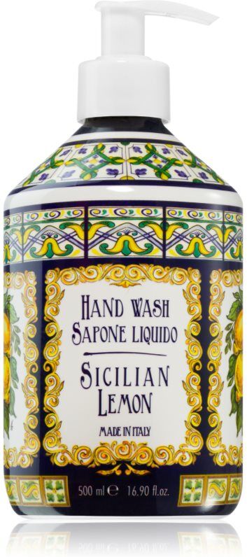 Rudy - Le Maioliche Sicilian Lemon liquid hand soap 500 ml