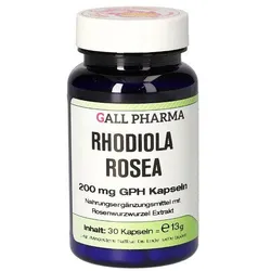 Rhodiola Rosea 200 mg Gph Kapseln 30 ST