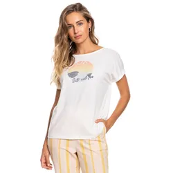 Roxy Damen Shirt Summertime Happiness weiß - S - S
