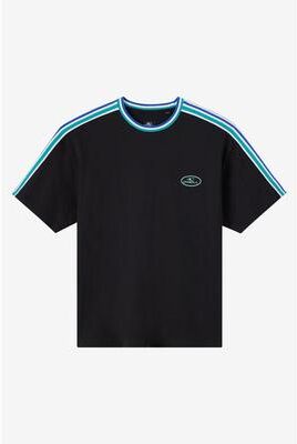 O'Neill s Wave Cult Knit T-Shirt in Black, Size Large