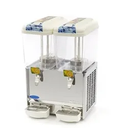 Maxima Getränkespender - 2 x 18L - Elektrisch - Schüttelmechanismus