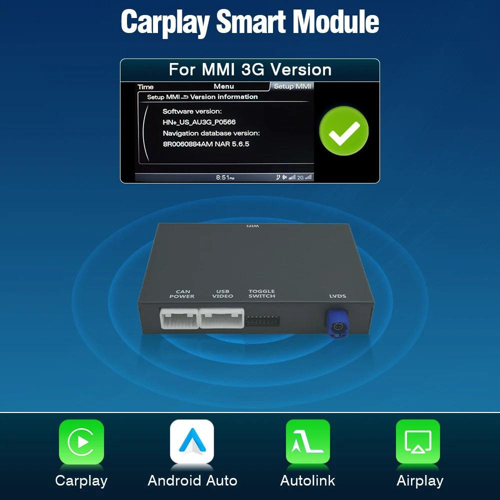 Selius Draadloze CarPlay Interface met Android Auto, MirrorLink en AirPlay Module