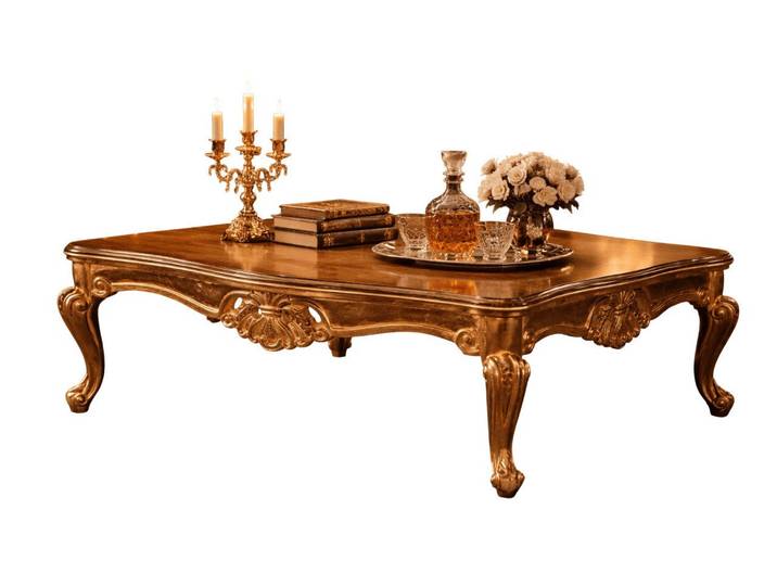 JVmoebel Couchtisch Klassischer Couchtisch aus Holz mit eleganten Details