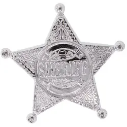 Sheriff-Stern, silber