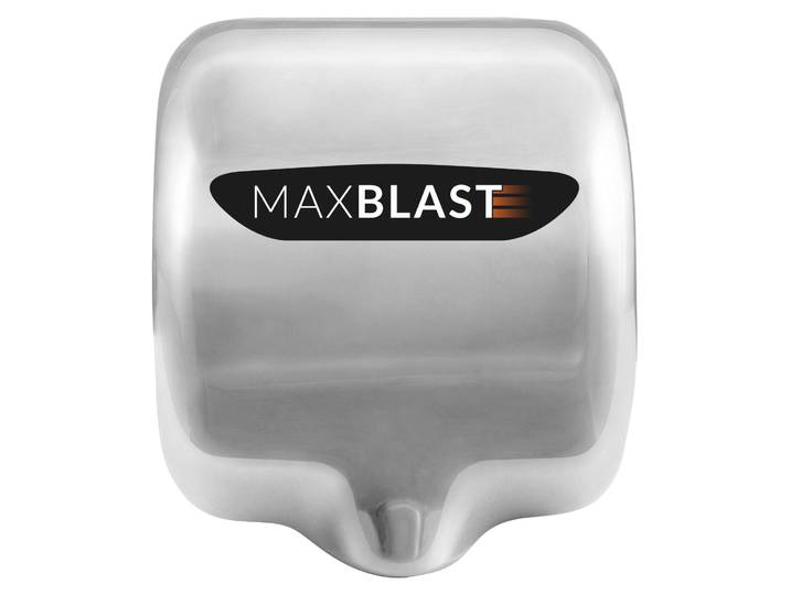 Sèche-mains automatique MAXBLAST\, filtre HEPA\, en acier inoxydable