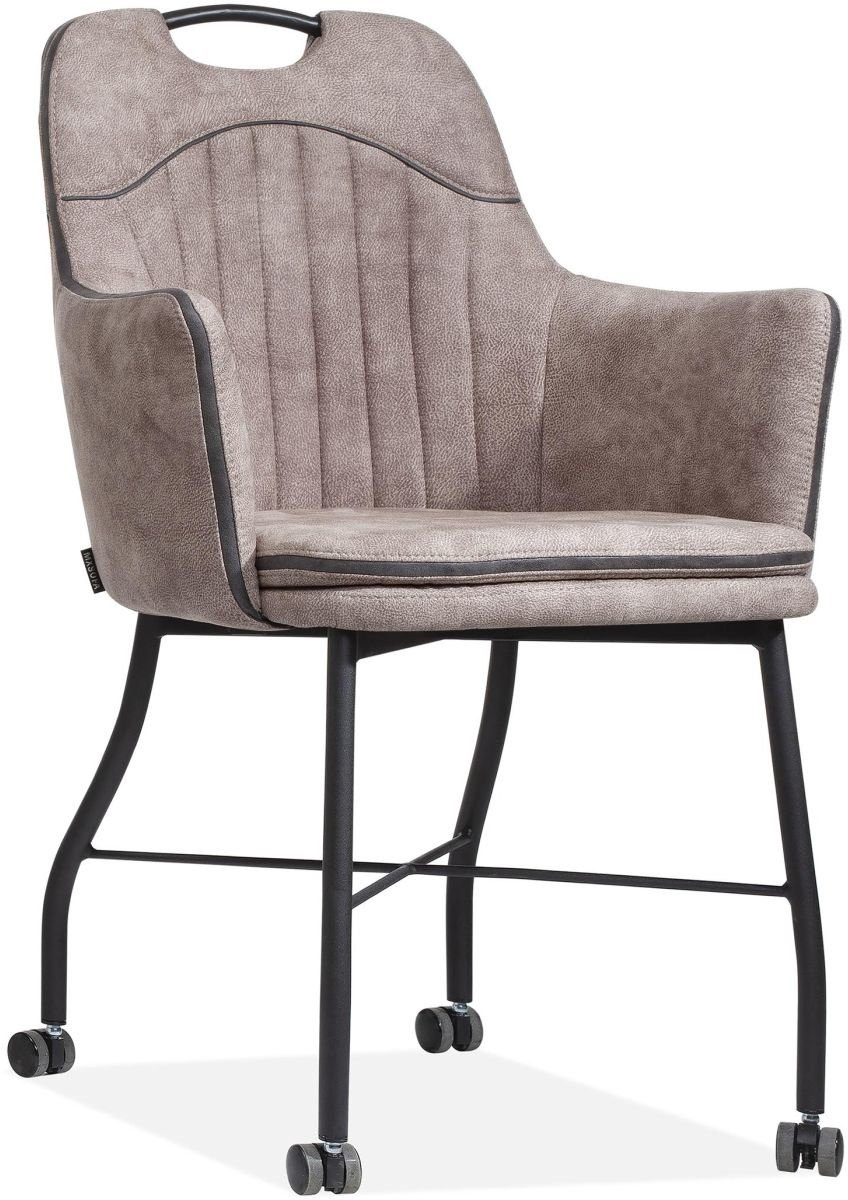 MX Sofa Floria Stoel met wielen - Liver