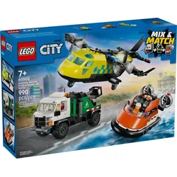 LEGO® City 60505 Kombinationsset mit Flugzeug, Wartungsfahrzeug und Luftkissenboot