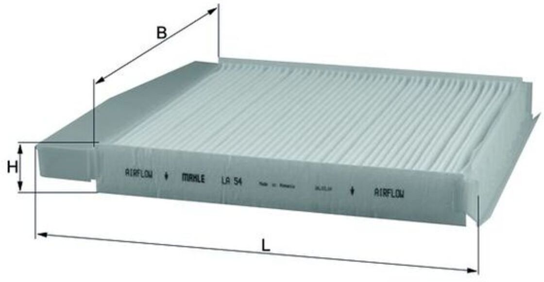 Innenraumluftfilter MAHLE KNECHT LA 54