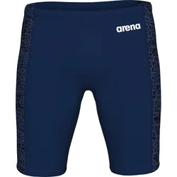 Arena Snakeskin Badehose Herren | Gr. 8 | blau - blau
