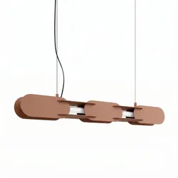 TH.787 Pendelleuchte CHAIN 91 mocca LED 3000K