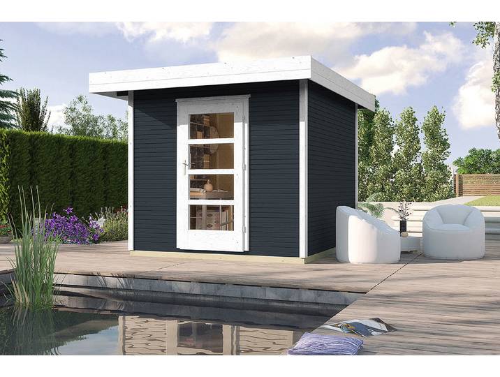 Weka Designhaus wekaLine 172 2, mit Einzeltür, anthrazit