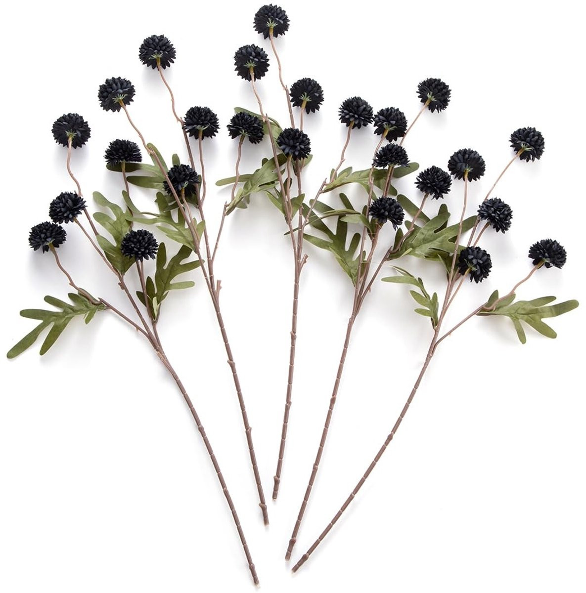 Dailygoods - Kunstmatige Kiku-bloem - 5 Stuks Nep Chrysant voor Decoratie