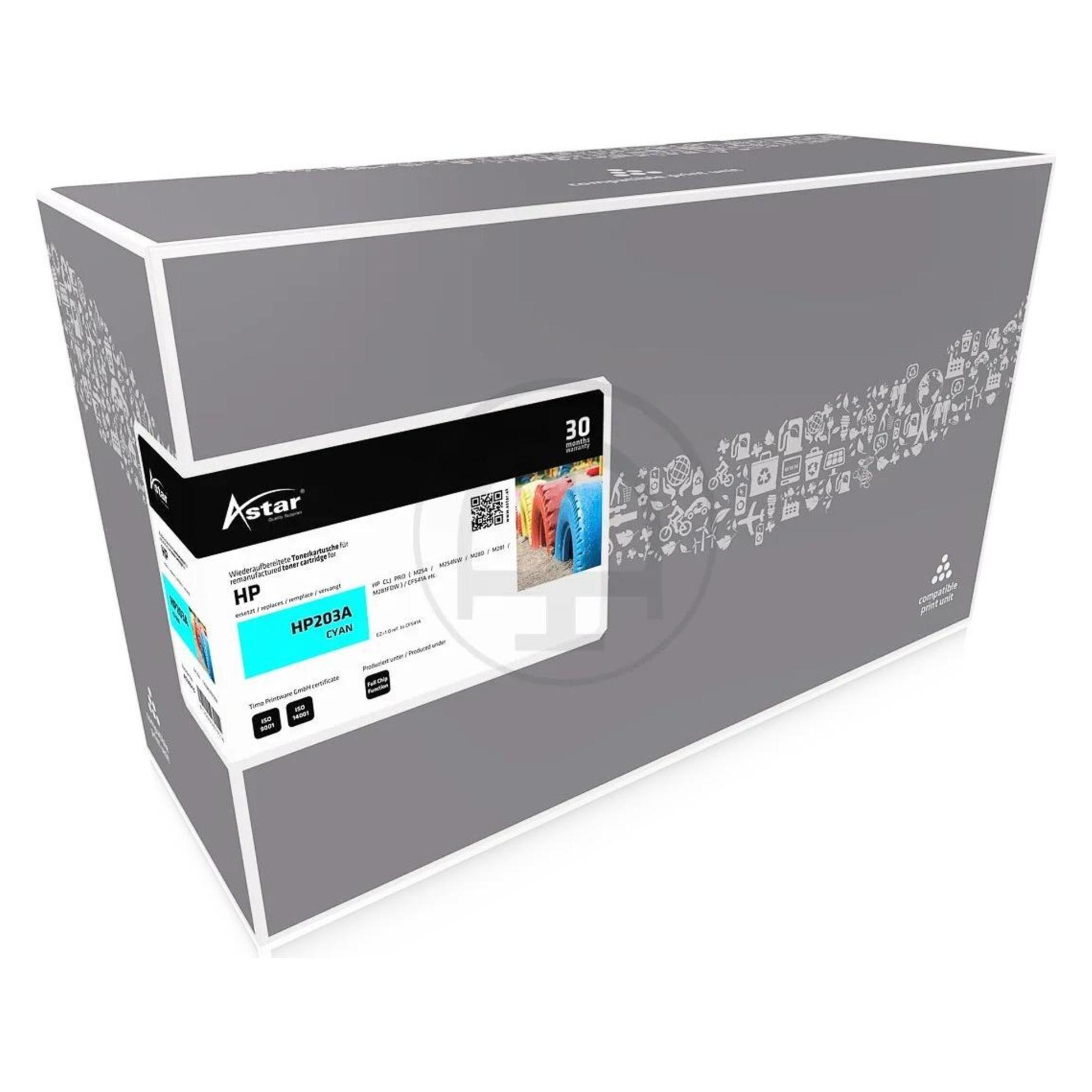 Astar AS20215 HP CLJ PRO M254 CARTR CYA - Tonereinheit - Cyan (AS20215)