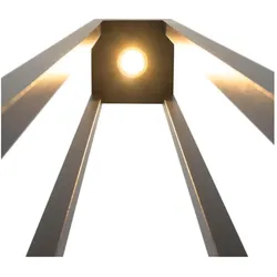 Maytoni, Gartenbeleuchtung, Elbe LED Landschaftsbeleuchtung 25W Graphit IP65 Warmweiss (1500 lm, IP65)