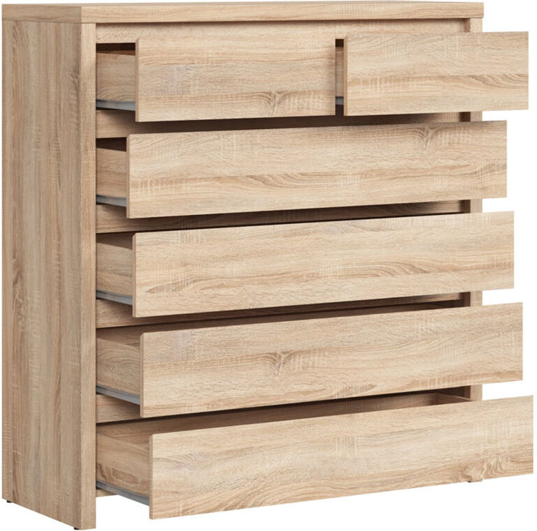 17 Stories 105 cm W Chest of 6 Drawers 112cm H X 105cm W X 41cm D
