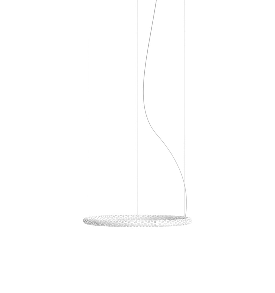 Rotaliana Squiggle H1 Pendelleuchte (weiß matt, warmweiß (3000 K)) weiß matt | warmweiß (3000 K) 1SQH100063ZL1