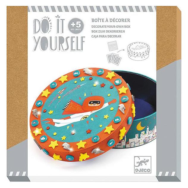 Djeco DIY - Box zum dekorieren Superschatz (5407907)
