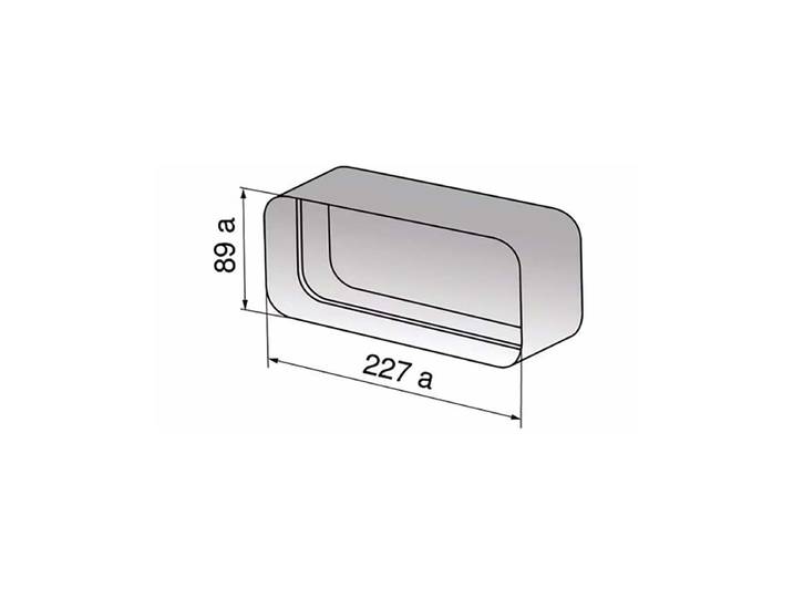V-ZUG 1012781 Kanalverbinder