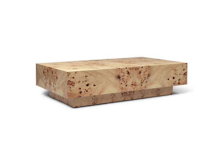 Ferm Living - Burl Coffee Table, 117 x 70 cm, natur