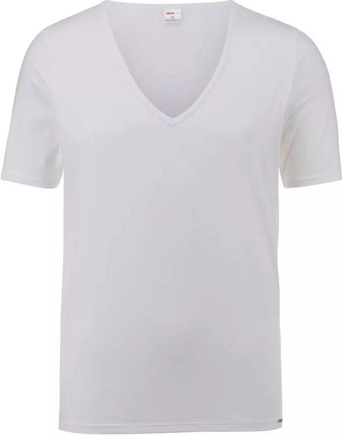 ISA bodywear - Shirt kurzarm, VA, für Herren, Weiss, Größe S