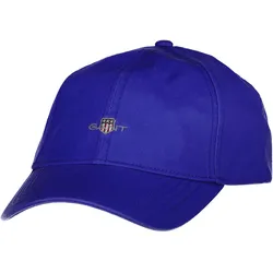 GANT Herren Cap - Shield Cotton Twill Cap, Käppi, Wappen-Logo, Baumwolle Royalblau / One Size