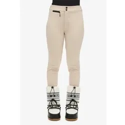 Superdry für Damen. WS110173A Schnee-Legging-Hose Ski Luxe beige (40), Sportlich, Recyceltes Polyester, Nachhaltig