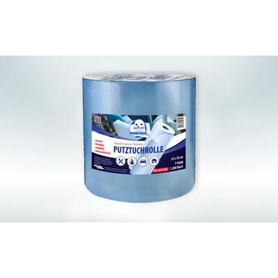 WALTER SCHMIDT CHEMIE Putz-Papierrolle Putztuchrolle 33x36cm, 1.000Blatt, 3-lagig 4378000000