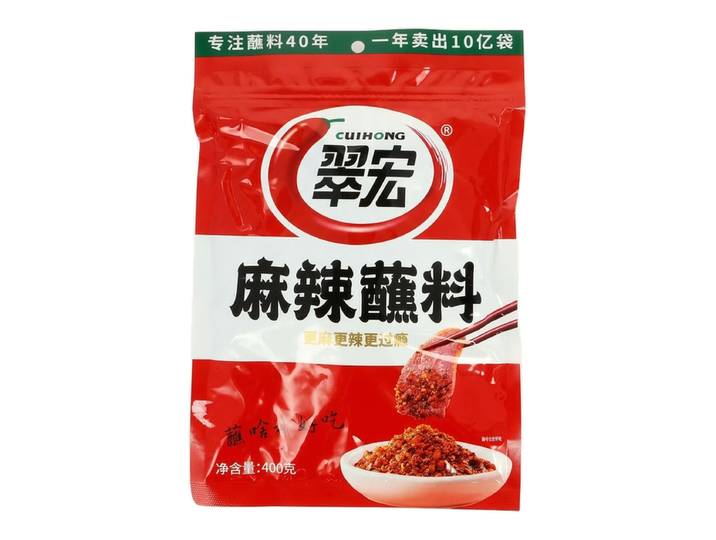 CUIHONG Sauce à tremper épicée et piquante 400 g