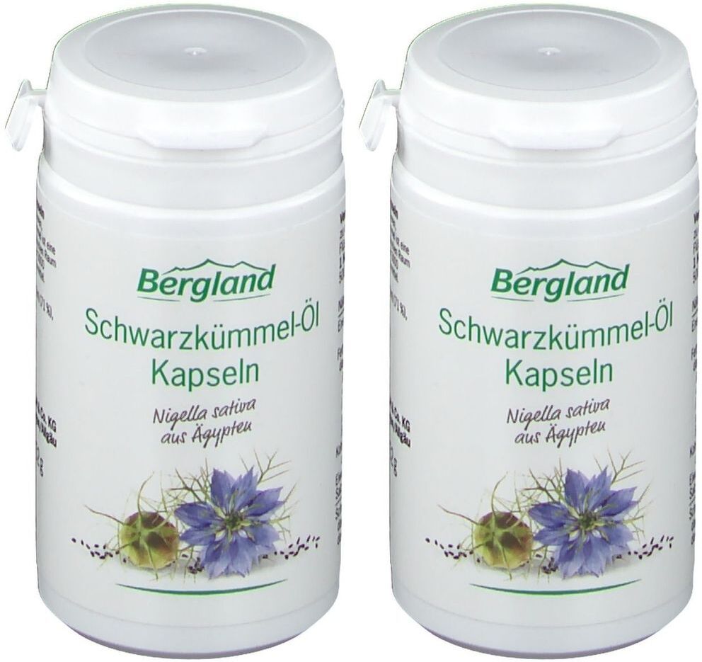 Bergland Schwarzkümmelöl Kapseln 2x 2x75 St