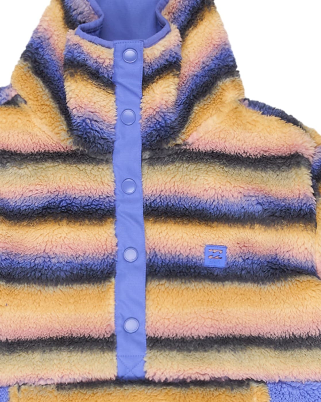 Sweatshirt BILLABONG "Switchback", Damen, Gr. M, bunt (iris), Obermaterial: 100% Polyester., Sweatshirts Sweatshirt iris M