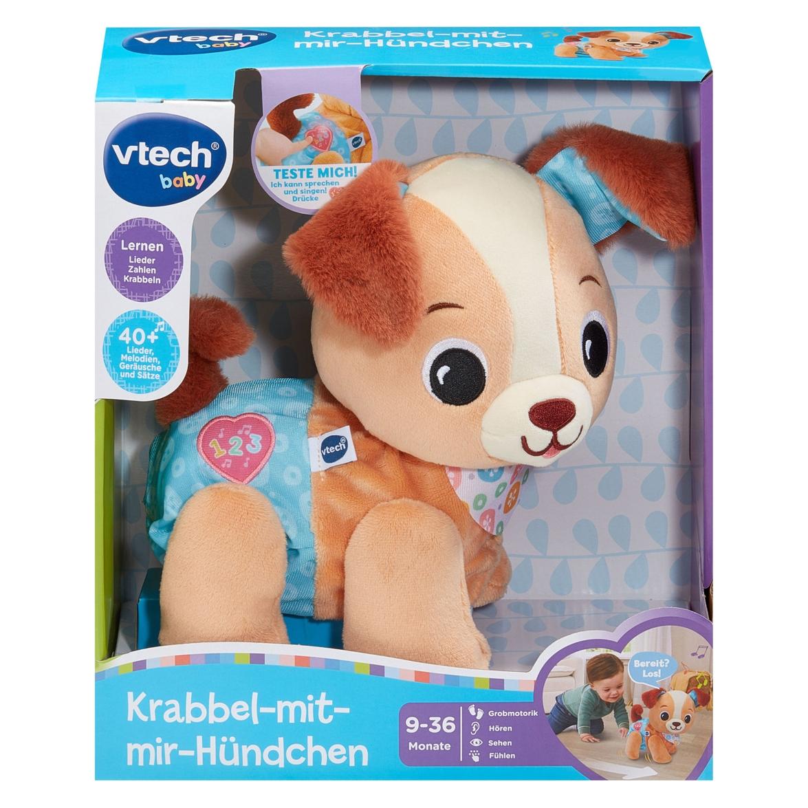 VTech Krabbel-mit-mir-Hündchen (Deutsch, 0.75 - 3 Jahre) (80-579304)