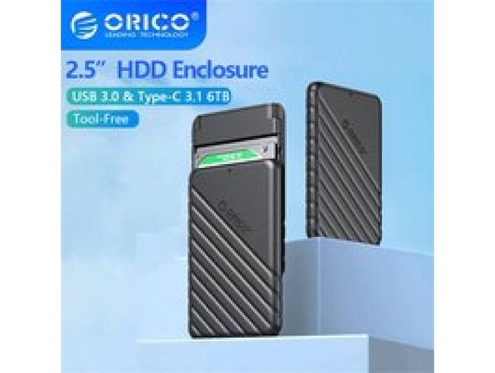 ORICO HDD-behuizing 2,5 '' SATA naar USB 3.0 harde schijfbehuizing voor 2,5 inch SSD-schijf HDD-box 6TB opbergbehuizing Externe HDD-behuizing