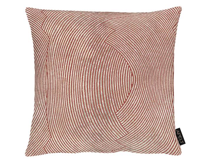 Dekokissen APELT 5470 , rot (bordeaux, bedruckt), B:40cm H:0,5cm L:40cm, Mischgewebe, Dekokissen_Sitzkissen_Kissenhüllen, Dekokissen