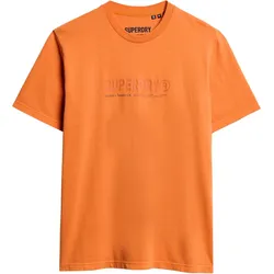 Superdry, Herren, Sportshirt, Utility Sport T-Shirt mit Grafik (S), Orange